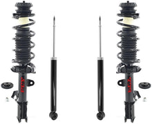 Front Complete Struts Assembly & Rear Shocks For Nissan Versa 1.6L 2012-2019