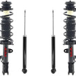Front Complete Struts Assembly & Rear Shocks For Nissan Versa 1.6L 2012-2019
