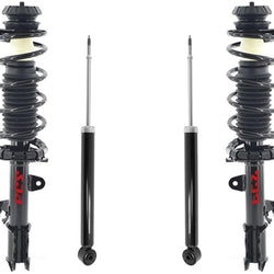 Front Complete Struts Assembly & Rear Shocks For Nissan Versa 1.6L 2012-2019