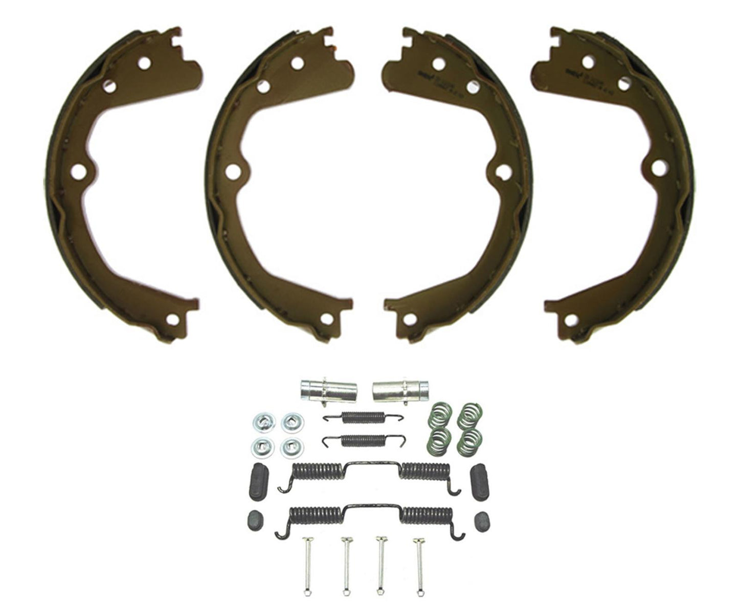 Rear Parking Emergency Brake Shoes Set D4060-EZ60C For Nissan Titan 2017-2023 - Photo 1