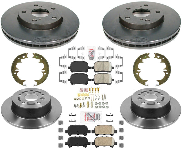 For Toyota Avalon 2000-04 Performance Carbon Disc Brake Rotors Disc Brake Pads