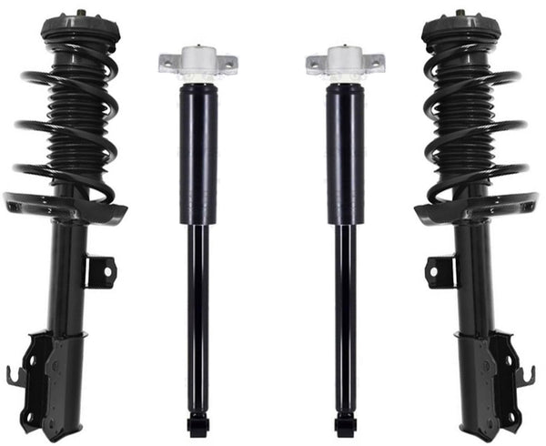 Front Struts & Complete Shocks For Cruze LT 1.8L 11-12 Built Prior VIN C7239134