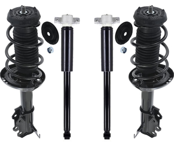 Front Struts & Complete Shocks For Cruze 2.0L 2014-2015 W/O Sport Suspension