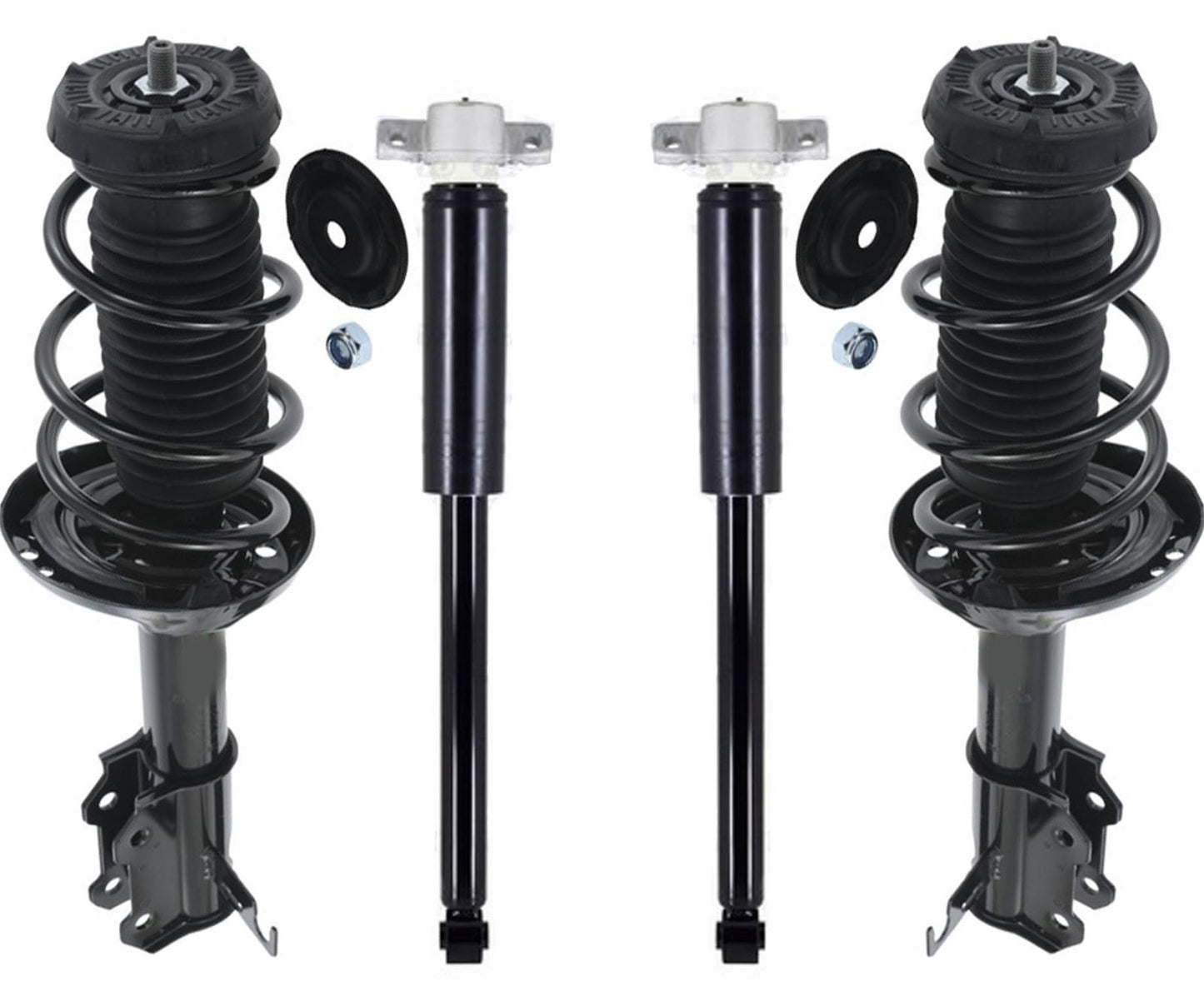 Front Struts & Complete Shocks For Cruze 1.4L 1.8L 14-2015 W/O Sport Suspension
