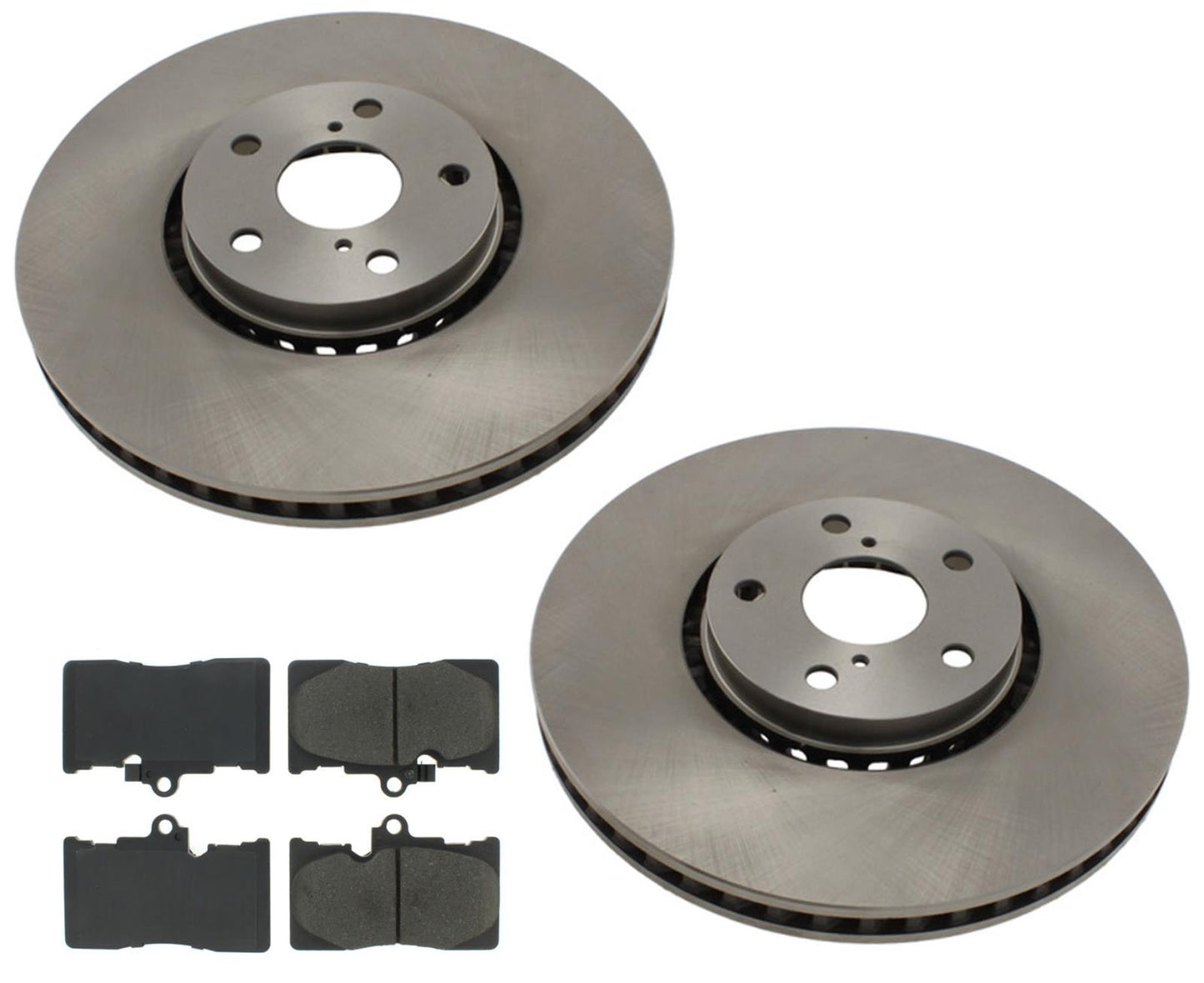 Rotores de freno de disco delantero y pastillas de freno de cerámica para Lexus GS460 2008-2011