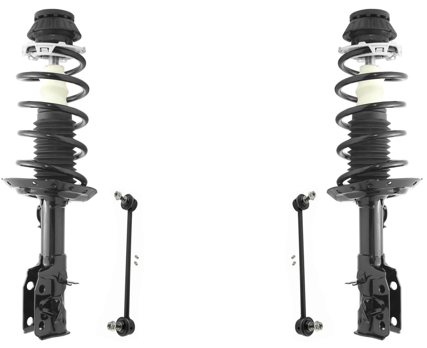 Front Complete Struts Assembly & Sway Bar Links For Honda CR-Z 2011-2015