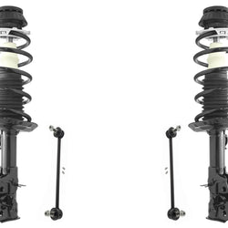 Conjunto de puntales delanteros completos y enlaces de barra estabilizadora para Honda CR-Z 2011-2015