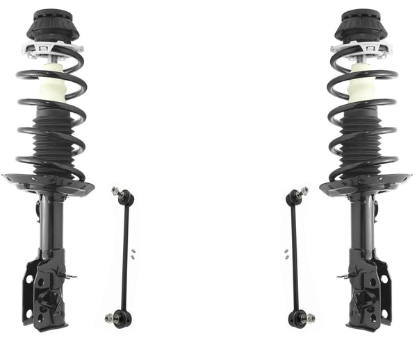 Conjunto de puntales delanteros completos y enlaces de barra estabilizadora para Honda CR-Z 2011-2015