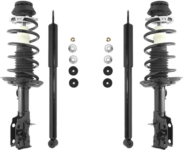 Front Complete Struts Assembly & Rear Shocks Absorber For Honda CR-Z 2011-2015