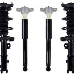 Front Struts Assembly & Rear Complete Shocks For Kia Forte GT 2020-2022