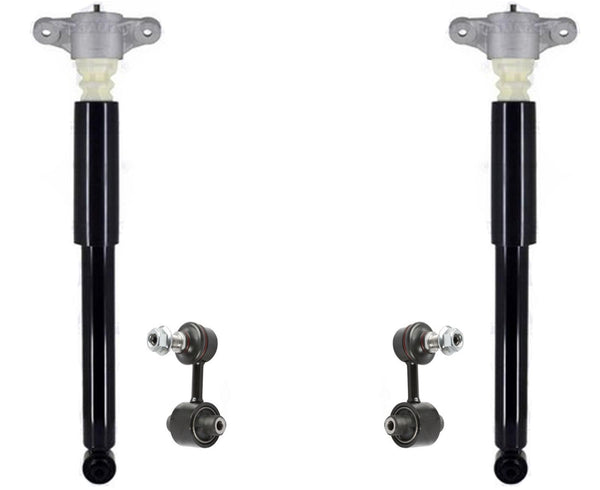 Rear Complete Shocks Absorber & Sway Bar Links For Kia Forte GT 2020-2023