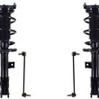 Front Complete Struts Assembly & Sway Bar Links For Hyundai Santa Fe 2019-2020