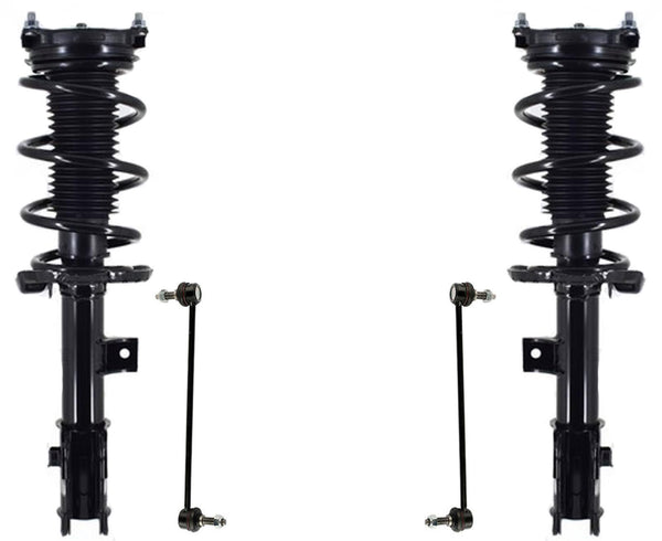 Front Complete Struts Assembly & Sway Bar Links For Hyundai Santa Fe 2019-2020