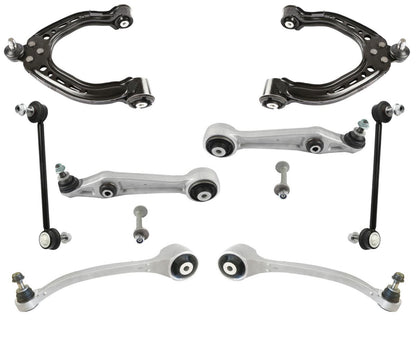 Front Struts Control Arms Tie Rods & Links For Tesla S 2014-2016 All Wheel Drive