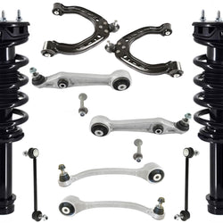 Front Complete Struts Control Arms & Links For Tesla S 2014-19 All Wheel Drive