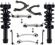 Front Struts Control Arms Tie Rods & Links For Tesla S 2014-2016 All Wheel Drive