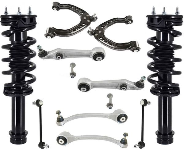 Front Complete Struts Control Arms & Links For Tesla S 2014-19 All Wheel Drive