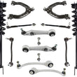 Front Struts Control Arms Tie Rods & Links For Tesla S 2012-16 Rear Wheel Drive