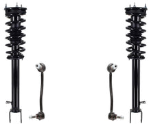 Front Complete Struts & Sway Bar Links For Tesla S 2012-2016 Rear Wheel Drive