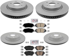 Coated Disc Brake Rotors & Ceramic Pads For Lexus UX200 UX250h 2022-2023
