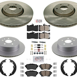 Performance Carbon Brake Rotors & Pads For Lexus IS350  21-23 Rear Wheel Drive