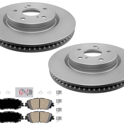 Coated Disc Brake Rotors Ceramic Pads For Lexus UX200 UX250h 2022-2023