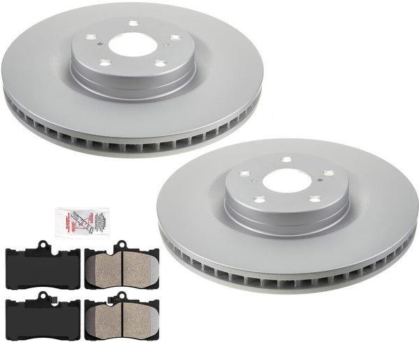 For Lexus IS300 2016-2020 Front Coated Disc Brake Rotors Coated Disc Brake Pads