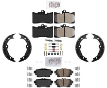 For Lexus IS350 2021-2023 All Wheel Drive Disc Brake Pads Parking Shoe Kit