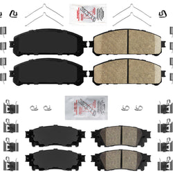 Front & Rear Ceramic Disc Brake Pads For  Lexus RX350 2016-2021 & RX450h 16-20