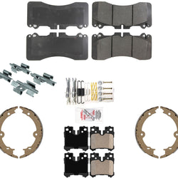 For Lexus LS460 2010-2017 Sport Suspension Ceramic Brake Pads Parking Shoes
