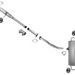 Sistema de escape silenciador trasero de tubo resonador para Hyundai Tucson 2010-2013 ULEV