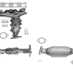 Catalytic Converters w/ Front Flex Pipe for Hyundai Tucson 2.4L 2010-2013