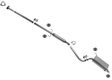 Sistema de escape silenciador de tubo de extensión de resonador para Honda Ridgeline 2009-2014