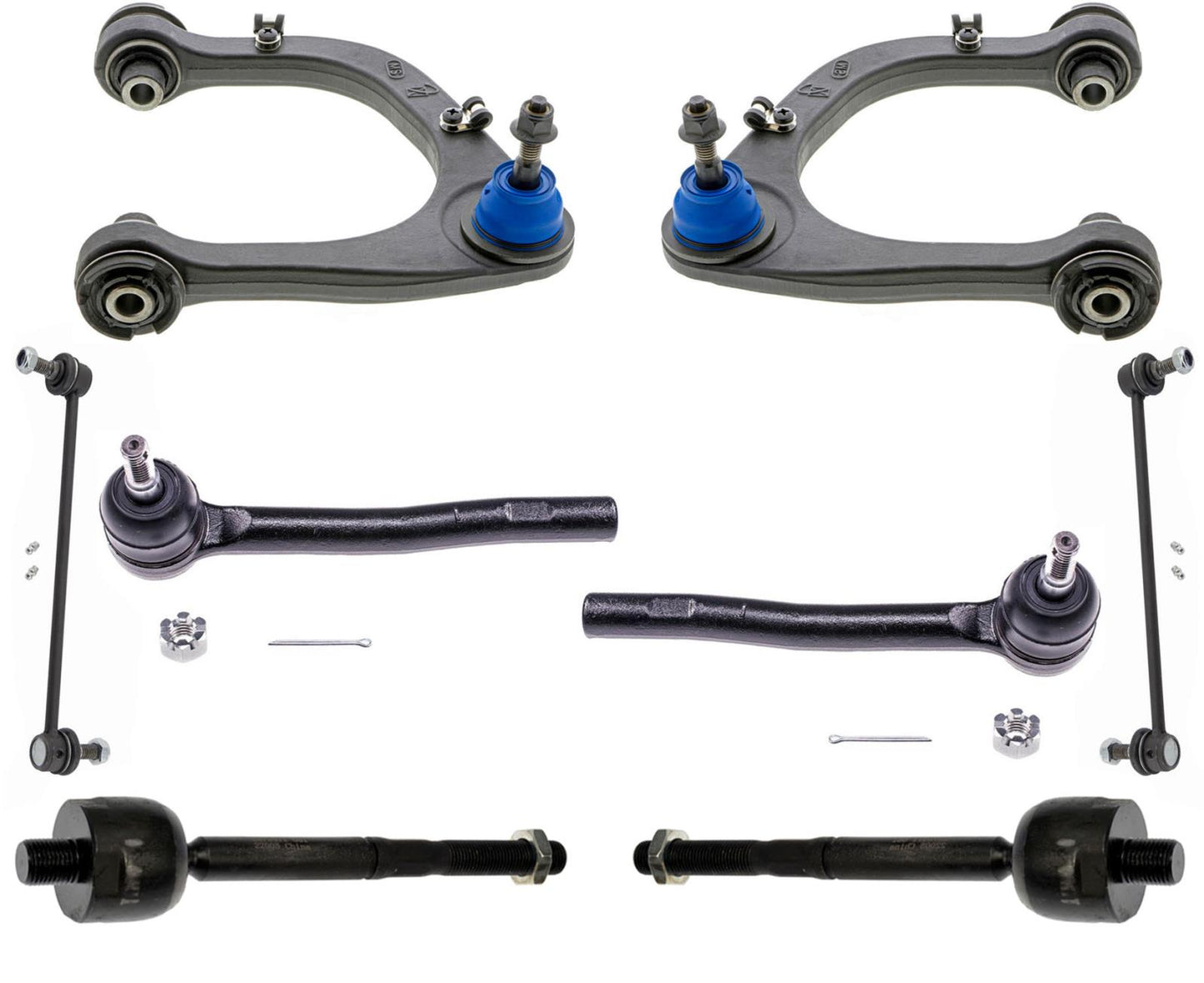 Front Upper Control Arms Tie Rods & Sway Bar Links For Ford Ranger 06/08/20-23