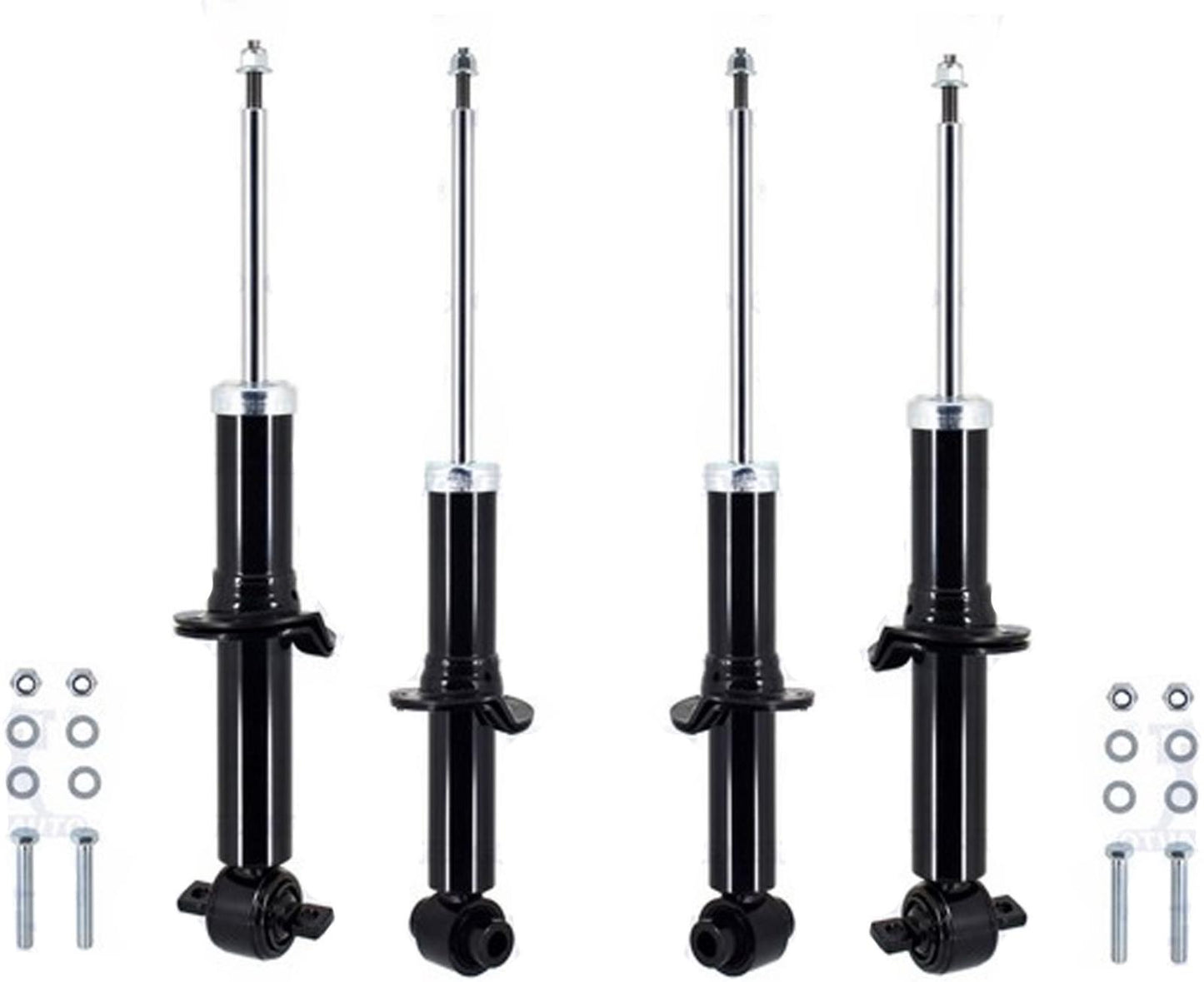 Front & Rear Bare Struts For Ford Bronco 21-2023 4 Doors W/ Standard Suspension