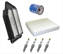 Nuevos tapones de filtro de aire de cabina, filtro de aceite y aire apto para HONDA Accord 2.4L 2013-2017