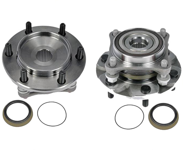 Front Left & Right Wheel Hub Bearings for Toyota 4Runner 4 Wheel Drive 03-22