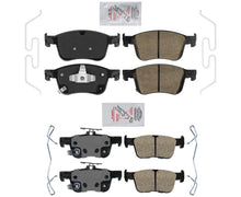 Front & Rear AmeriBRAKES Ceramic Brake Pads For Honda Civic SI 2022-2023