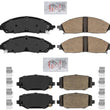 AmeriPro Premium Front & Rear Ceramic Disc Brake Pads For Grand Cherokee 22-23