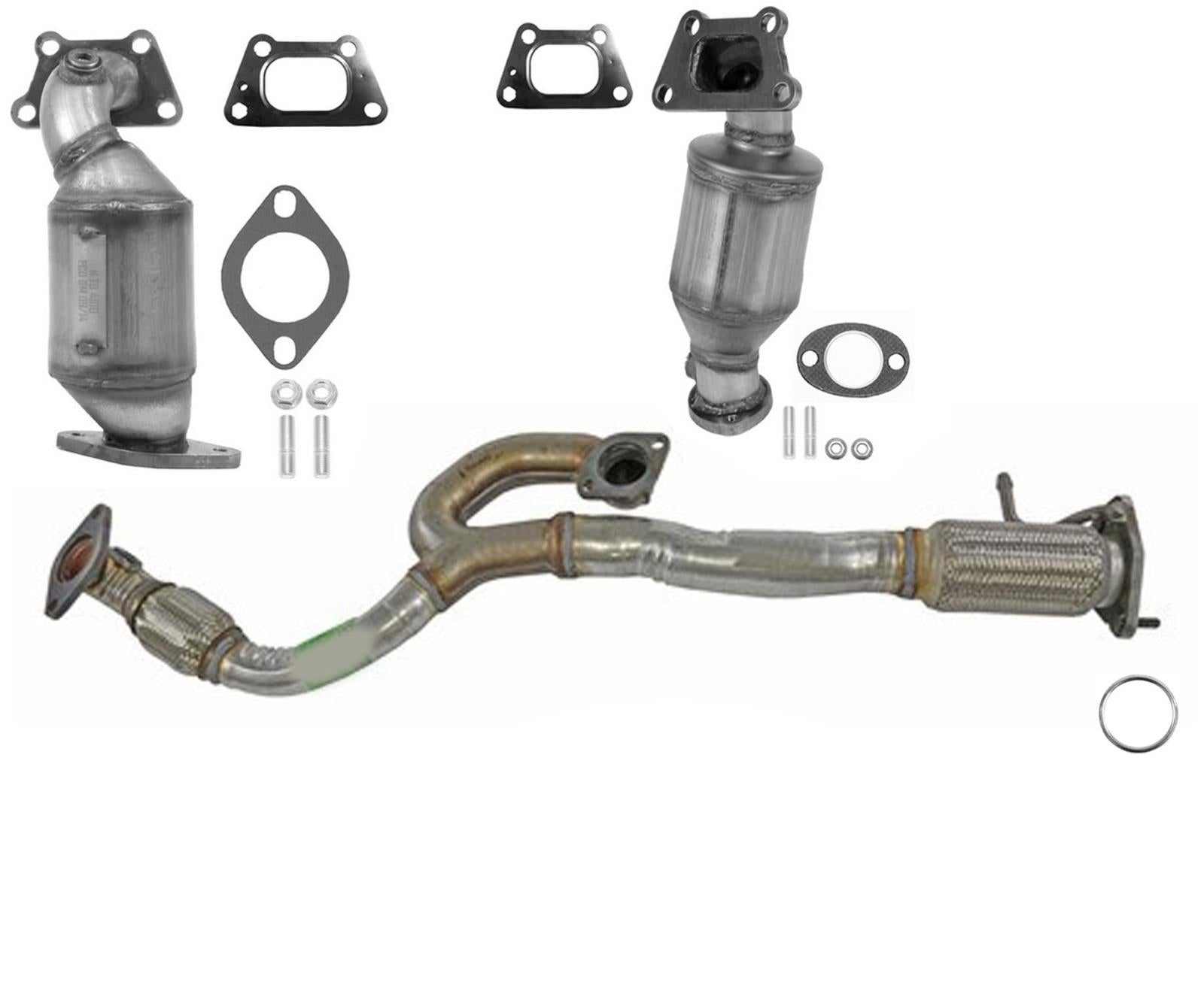 Convertidores delanteros motor Y tubo flexible con juntas para Equinox 3.0 3.6L 2012-2017