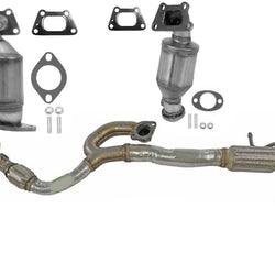 Front Converters Engine Y Flex Pipe w/ Gaskets For Equinox 3.0 3.6L 2012-2017