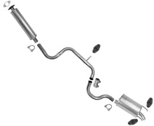 Sistema de silenciador trasero de tubo de extensión de resonador para Buick Allure 3,8 Single 05-07