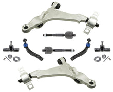 Lower Control Arms Tie Rods & Ball Joints For Lexus GS350 07-11 All Wheel Drive