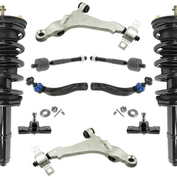 Front Struts Control Arms Tie Rods & Ball Joints For IS350 11-13 All Whel Drive