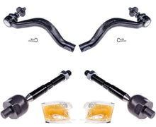 Front Left & Right Inner & Outer Tie Rods For Lexus IS300 16-21 All Wheel Drive