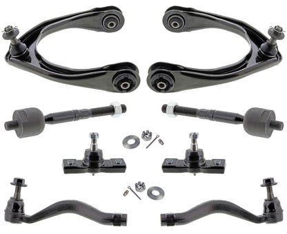 Upper Control Arms Tie Rods & Ball Joints For Lexus GS350 07-11 All Wheel Drive