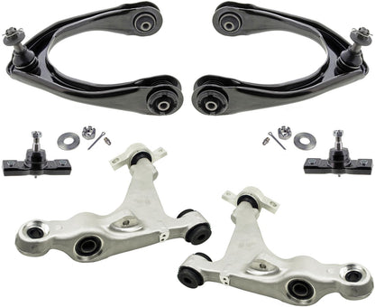 Front Upper & Lower Control Arms & Ball Joints For IS350 11-21 All Wheel Drive