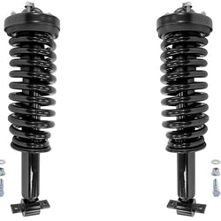 Front Left & Right Complete Strut W/ Coil Springs For Ford Expedition 2014-2017