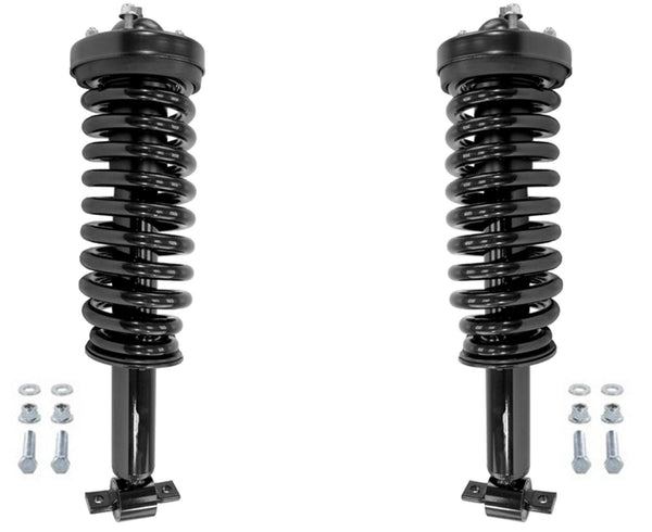 Front Left & Right Complete Strut W/ Coil Springs For Ford Expedition 2014-2017