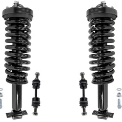 Front Complete Strut W/ Coil Springs & Links For Ford Expedition 2014-2017